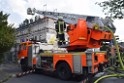 Dachstuhlbrand Koeln Poll Geislarerstr P409